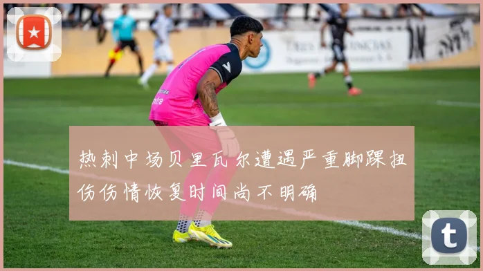 热刺中场贝里瓦尔遭遇严重脚踝扭伤伤情恢复时间尚不明确